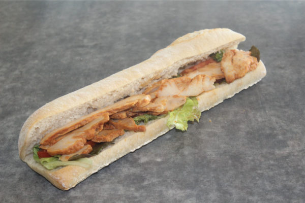 sandwich ciabatta poulet kebab