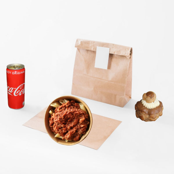 menu pasta box